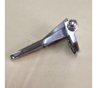 Linnkyfloa Charnière de porte à fermeture automatique en alliage de zinc de 10,2 cm pour portes de four et d'armoires - Montage droit/gauche réversible - Maintien ouvert à 180° - Smooth Cam Act