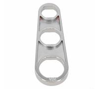 Linnkyfloa Clé aérateur et outil de mousseur de 5,1 cm pour l'entretien du robinet, outil de plomberie à débit d'eau réglable, construction en métal pour les propriétaires, réparation