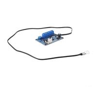 Linnkyfloa Contrôleur de vitesse automatique CC 12 V-24 V CC avec sonde de température, régulateur de circuit imprimé industriel 4 A pour ventilateurs de refroidissement de processeur PC