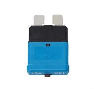 Linnkyfloa Disjoncteur à réinitialisation automatique - 12 V 24 V - Protection thermique contre les surcharges - Pour véhicules de plaisance, ATC - Taille standard (15 A)