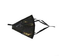 Linnkyfloa Drift Sock Sea Anchor Canoë Bateau gonflable - PVC robuste avec sangle renforcée 5 tailles (S/M/L/XL/XS) noir avec corde de traction et balle flottante (taille XL)