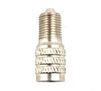 Linnkyfloa Extension de valve en acier pour scooter Xiaomi, extension de pression de buse de gonflage de pneu, argent (24 mm)