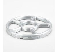 Linnkyfloa Grille de cuisinière à gaz épaisse avec anneau en fonte pour plaque de cuisson à gaz, anneau de mijotage pour cuisinière à café, support de casserole résistant à la chaleur, batterie de