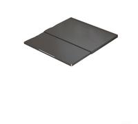 Linnkyfloa Grille de four extractible en acier inoxydable pour cuisine - Étagère extensible pour micro-ondes, réglable de 39 cm à 65 cm, organiseur de comptoir peu encombrant (noir)