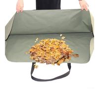 Linnkyfloa Having Oxford Yard Cleanup for Purpose - Sac de compostage extérieur 600d de l'armée, sac à déchets vert pour la maison pour poignée robuste, sac de rangement de feuilles, sac de jardin