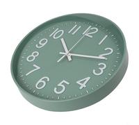 Linnkyfloa Horloge murale silencieuse de 30 cm avec chiffres arabes 3D pour salon, chambre à coucher, cuisine et bureau, horloge à quartz sans tic-tac de 30 cm