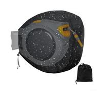 Linnkyfloa Housse de tuyau rétractable robuste pour enrouleurs de montage mural fabriqué à partir de tissu Oxford 210D avec revêtement en polyuréthane, conçu pour protéger le tuyau des intempéries, de