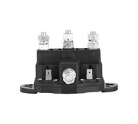Linnkyfloa Interrupteur électromagnétique 75 A pour moteurs de treuil à aimant permanent, compatible avec les unités de moteur 24450BX 2141211A11, relais de courant à 6 bornes
