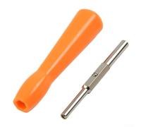 Linnkyfloa Jeu de tournevis de sécurité de 5,1 cm avec embouts Gamebit de 3,8 mm et 4,5 mm pour NES pour SNES SFC N64 Game Boy - Outil de réparation compatible avec Game Boy - Acier trempé pour