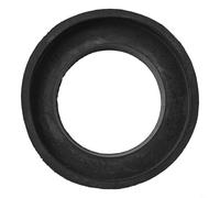 Linnkyfloa Joint en caoutchouc pour réservoir de toilettes en forme de cône 98 mm Rondelle en forme de beignet pour cuvette de WC, raccord de tuyau de chasse d'eau, noir