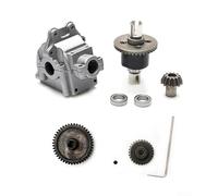 Linnkyfloa Kit de mise à niveau de boîte de vitesses différentielle en métal pour voiture télécommandée WLtoys 144001 à l'échelle 1:14, pour boîtier de transmission pour une puissance fluide, pour
