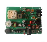 Linnkyfloa Kit émetteur AM DIY 530-1600 kHz onde moyenne source de signal radio avec amplification sonore oscillateur haute fréquence filtre passe-bas pour audio sans fil (machine de finition)