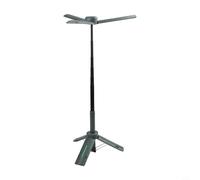 Linnkyfloa Lampe de camping rechargeable avec télescopique de 1 m, lanterne de travail LED rotative à 360°, double 8000 mAh, charge USB-C, tente de randonnée en plein air, gris