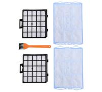 Linnkyfloa Lot de 2 filtres moteur pour aspirateur, matériau plastique, facile à installer, utilisation durable, compatible avec Z3.0 VS06G BSG6 BSGL4 Series