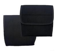 Linnkyfloa Lot de 2 paires de housses de pédale de vélo en néoprène de 3 mm, pliables pour vélos d'appartement, étuis de protection contre les rayures et les dommages (A)