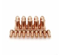 Linnkyfloa Lot de 20 consommables pour cutter plasma 52556 Buse 51248 PT-100 IPT-100, embouts avec ouverture de 1,0 à 1,5 mm (1,5 mm)
