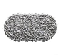 Linnkyfloa Lot de 4 chiffons en microfibre compatibles avec J15 Pro Ultra - Kit de remplacement durable et facile à installer - Accessoires de nettoyage ménagers (gris)