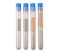 Linnkyfloa Lot de 40 aiguilles de nettoyage pour buse en acier 0,2/0,4/0,6/0,8 mm