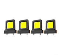 Linnkyfloa Lot de 6 lanternes de camping LED 14 W compatibles avec les batteries au lithium 20 V-21 V pour outils électriques, douille réglable pour une utilisation en extérieur (4 pièces)