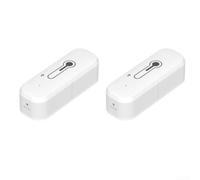 Linnkyfloa Moniteur intelligent de température et d'humidité pour chambre, jardin, bureau, capteur de qualité de l'air intérieur sans fil avec temps réel