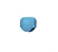 Linnkyfloa Objectif en silicone pour Insta360 X4, étui de protection antichoc avec installation, accessoire compact de 5 cm en noir, bleu, blanc (bleu)