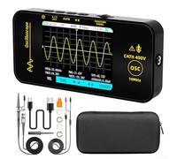 Linnkyfloa Oscilloscope numérique portable OT3 - Bande passante 10 MHz - 48 MSa/s - Échantillonnage en temps réel - Écran couleur de 8,1 cm - Appareil portable avec batterie longue durée pour travail