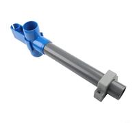 Linnkyfloa Pool Most - Pour ensemble de fixations - Té pour feuille au-dessus du matériel de montage avec pince de piscine, tube de terre râteau en acier inoxydable pour feuilles compatible avec
