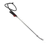 Linnkyfloa Pulvérisateur en acier inoxydable de 73,7 cm avec buse réglable et connecteur fileté, compatible avec tuyau standard pour le jardinage et le nettoyage de véhicules