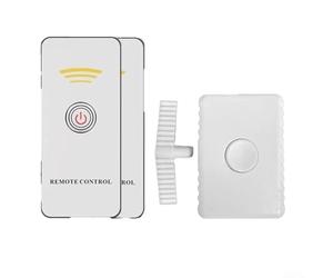 Linnkyfloa Robot interrupteur infrarouge intelligent avec poussoir à télécommande sans fil, ABS, fonctionne à partir de loin, 2 heures de charge jusqu'à 100 jours d'autonomie (1-2)