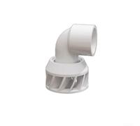 Linnkyfloa Sortie d'eau rotative en plastique pour aquarium avec écran anti-encrassement, parapluie débit d'eau pour oxygène, compatible avec les tuyaux de 20 mm, 25 mm, 32 mm, installation facile