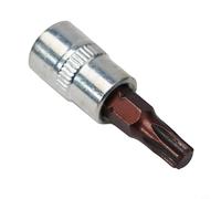 Linnkyfloa Tige hexagonale pour embout de tournevis Torx / douille d'entraînement de 10,2 cm, construction en acier au chrome vanadium pour plus de durabilité, trempé par induction pour une résistance