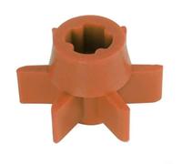 Linnkyfloa Turbine en nylon renforcé Summer Waves SFX1000 SFX1500+ Pompe de piscine, remplacement blanc, 3,6 x 3,6 cm (marron)