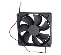Linnkyfloa Ventilateur axial à double roulement à billes sans balais pour PC 12025 Solution de refroidissement avec technologie de souffleur turbo centrifuge (24 V)