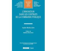 L'innovation dans les contrats de la commande publique (Tome 326)