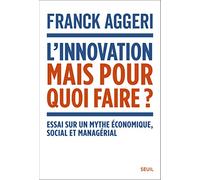 L'innovation, Mais Pour Quoi Faire ? - Essai Sur Un Mythe Économique, Social Et Managérial