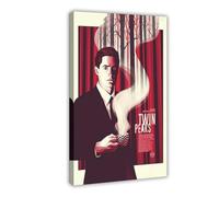 LINNPE Poster du film Twin Peaks sur toile pour décoration de chambre à coucher, bureau, chambre, cadeau (50 x 75 cm)