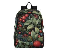 Linnyio Art De Crâne Floral Sac à Dos Pliable, Imperméable Léger Sac à Dos De Randonnée, Emballable pour Voyage Camping