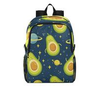 Linnyio Avocat Espace Bleu Vert CréAtif Lunatique Sac à Dos de Randonnée Pliable,ImperméAble et Léger,Compactable pour Les Voyages