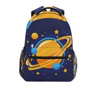 Linnyio Coloré Espace PlanèTe Cosmique Sac à Dos Scolaire pour Filles et Garçons,Sacs pour étudiants élégants