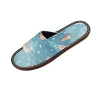 Linnyio ÉToiles De Dessin Animé Mignon Sandales de Voyage AntidéRapante Légères,Avec Bout Ouvert IdéAles pour Jeunes L'extérieur Femmes Hommes