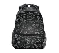 Linnyio Formules MathéMatiques CréAtives Sac à Dos Scolaire pour Filles et Garçons,Sacs pour étudiants élégants