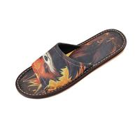 Linnyio Panda Rouge Sandales de Voyage AntidéRapante Légères,Avec Bout Ouvert IdéAles pour Jeunes L'extérieur Femmes Hommes Animal Tiré En ColèRe