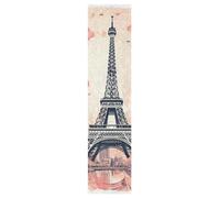 Linnyio Tour De Paris Art Sommaire Feuilles de Ruban Adhésif Stickers pour Skateboard,Bandes Antidérapantes Graphiques sans Bulles pour Adolescents Filles et Garçons
