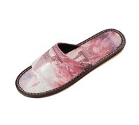 Linnyio Tour De Paris Rouge Sandales de Voyage AntidéRapante Légères,Avec Bout Ouvert IdéAles pour Jeunes L'extérieur Femmes Hommes