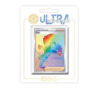 Lino 203/189 Dresseur Arc en Ciel Secrète - Ultraboost X Epée et Bouclier 10 Astres Radieux - Coffret de 10 Cartes Pokémon Françaises