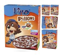 Lino Pillows avec garnissage Lino Lada foncé céréales Muesli Cornflakes 250 g x 5 boîtes