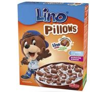 Lino Pillows avec garnissage Lino Lada foncé céréales Muesli Cornflakes Boîte de 250 g