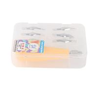 Linocut Kit de cutter avec différentes têtes de coupe pour linoléum artisanal pour bloc en caoutchouc bloc de sculpture tampon impression linocut outil
