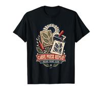 Linocut Printmaker Relief Carving Art Practice T-Shirt Graphique avec Valeur
