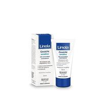 Linola Visage sensible - 50 ml | Crème hydratante à absorption rapide pour peaux sèches et sensibles | Sans parfum ni microplastique